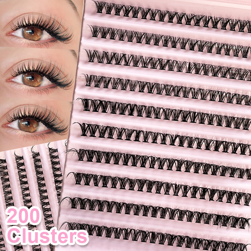 Rzęsy pojedyncze, kępki rzęs 8 – Eyelash Extension Options recenzja i cena