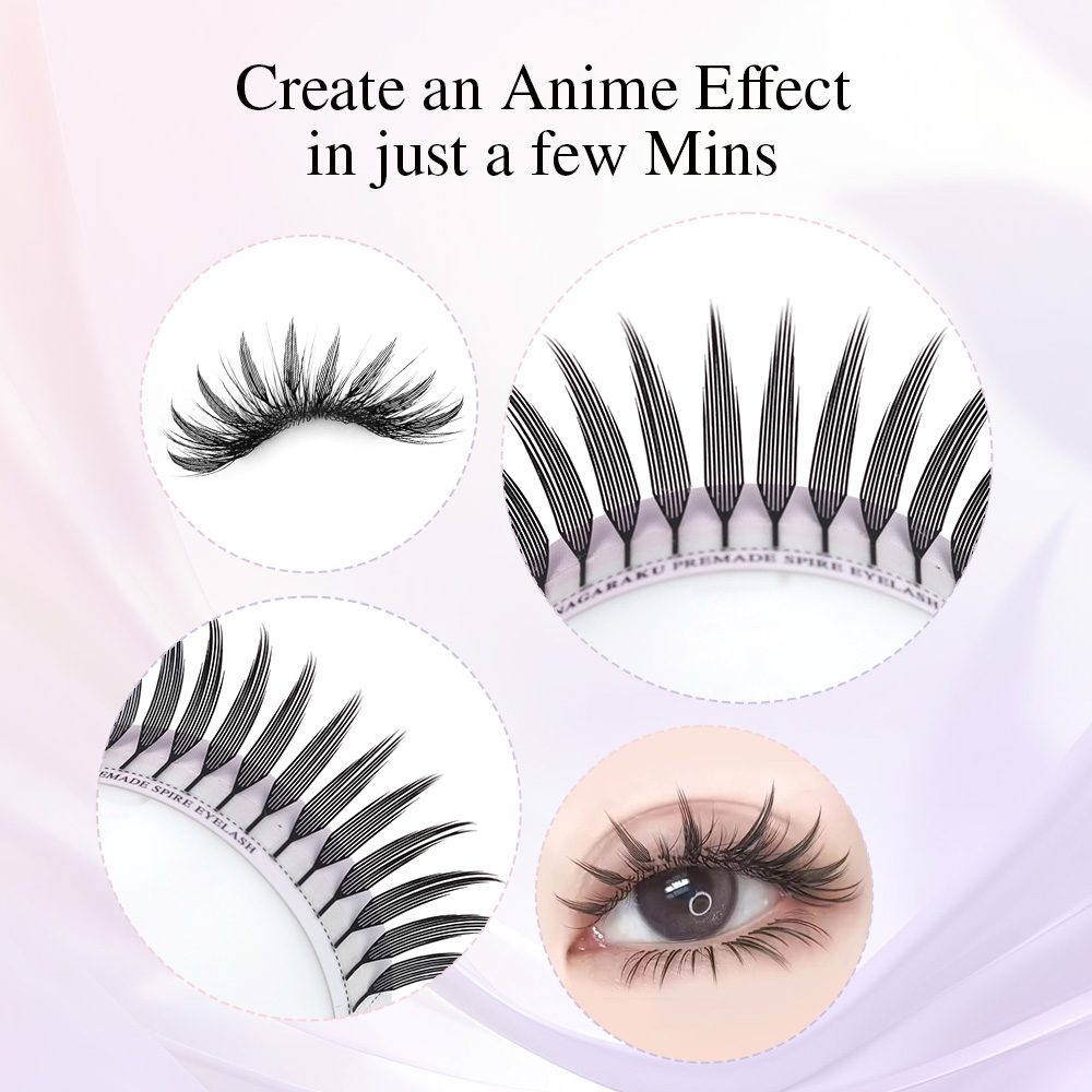 NAGARAKU Premade Spire Eyelash – Eyelash Extension Hybrid recenzja i cena