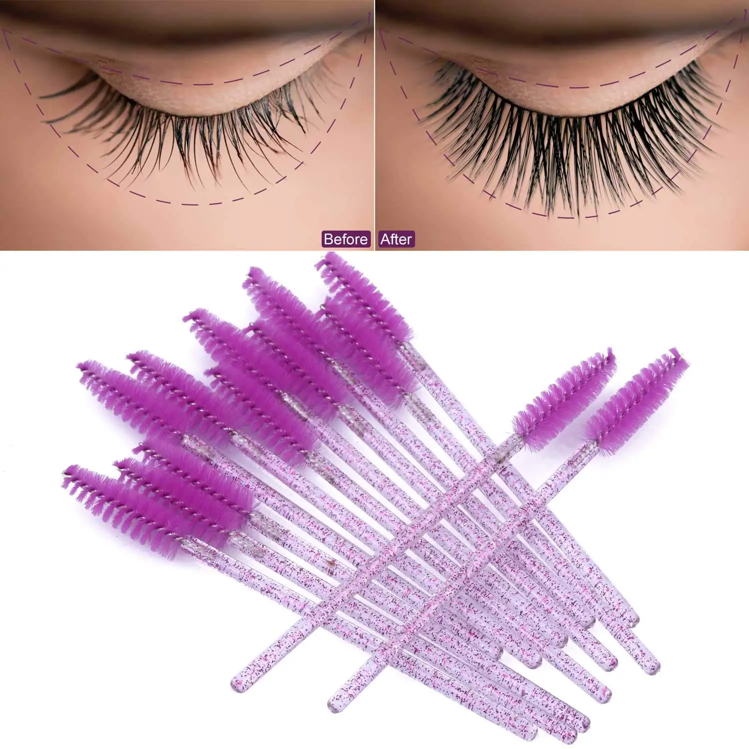 100/1000/2000 sztuk jednorazow – Eyelash Extension Options recenzja i cena